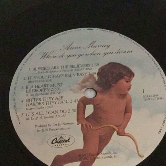 Album Ann Murray where do you go when you dream ￼￼ - Picture 7 of 8
